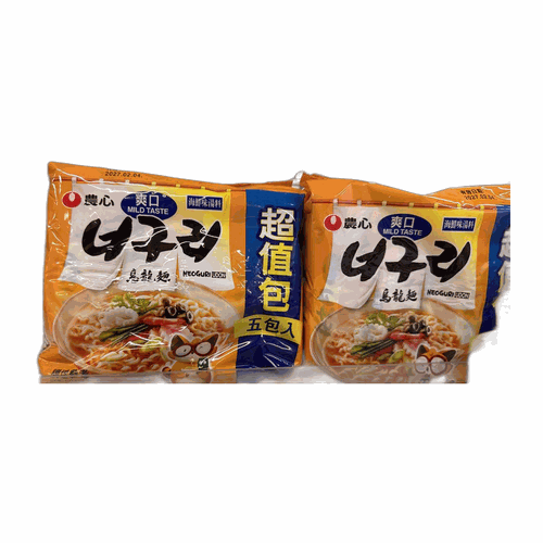 農心 爽口海鮮味烏龍麵(Neoguri) 600g(120g×5入)