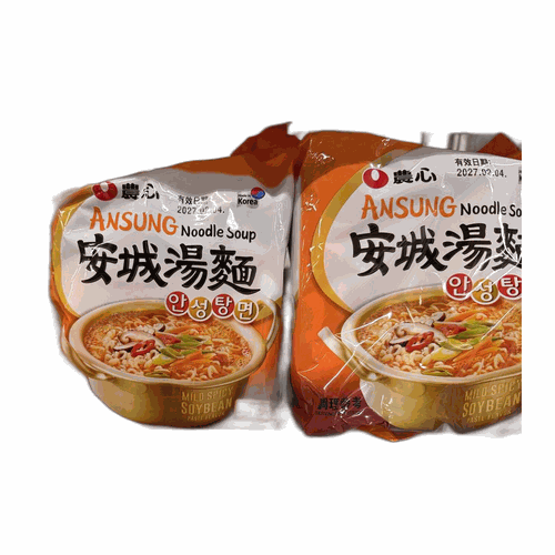 農心 安城湯麵 500g(125g×4入)