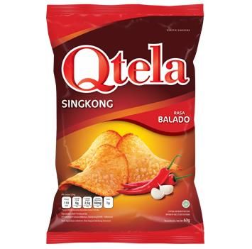 Qtela 樹薯片 巴拉多辣味 家庭包 175g