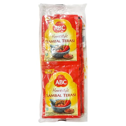 ABC 調味辣椒醬 蝦醬口味 180g(10包×18g)