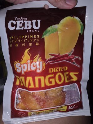 CEBU Spicy Dried Mangoes 宿霧辣味芒果乾 100g