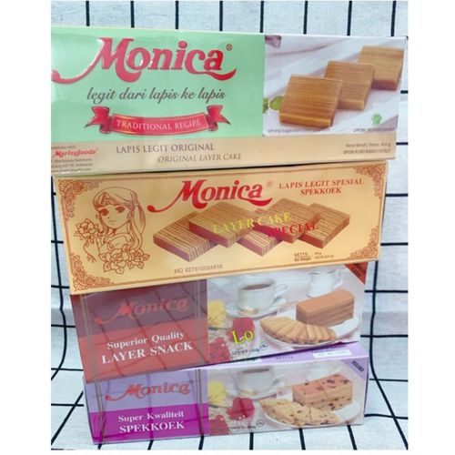 Monica Layer Snack 千層糕 葡萄乾風味 410g