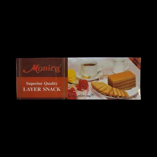Monica Layer Snack 千層糕 巧克力風味 410g