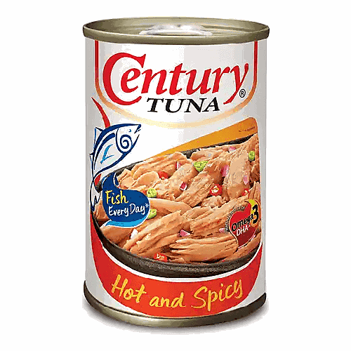 Century Tuna Hot and Spicy 香辣鮪魚罐頭 淨重 155g(固形量 102g)