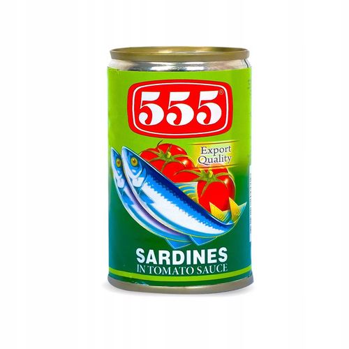 555 Sardines 茄汁沙丁魚罐頭 155g