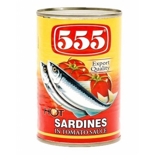 555 Hot Sardines 茄汁沙丁魚罐頭 辣味 155g