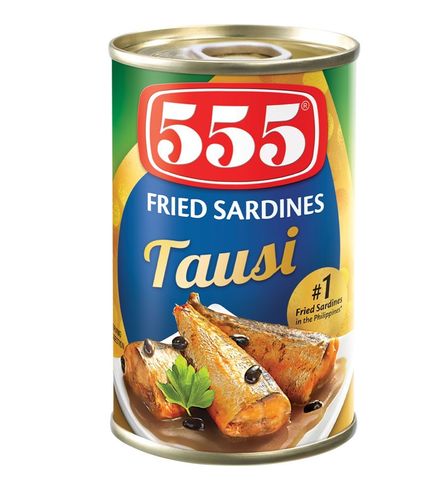 555 Fried Sardines in Tausi 豆豉炸沙丁魚罐頭 155g
