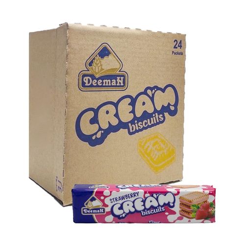 Deemah Cream 殷茂-利馬 草莓夾心餅乾