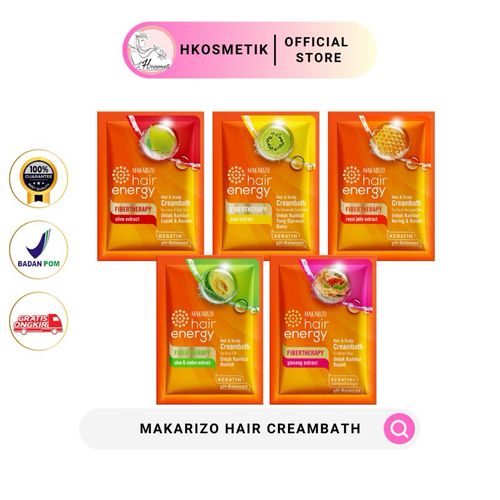 MAKARIZO hair energy 蜂王漿滋養修護髮膜 Creambath 30ml