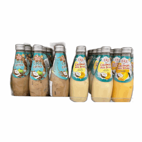 TAS 椰奶椰果飲料 咖啡味 290ml