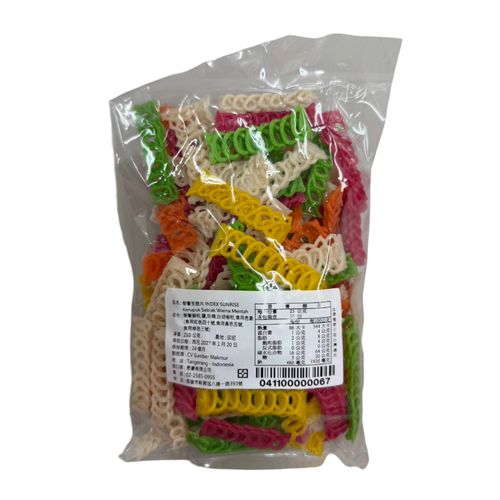 Kerupuk 生脆片(彩色花) 250g