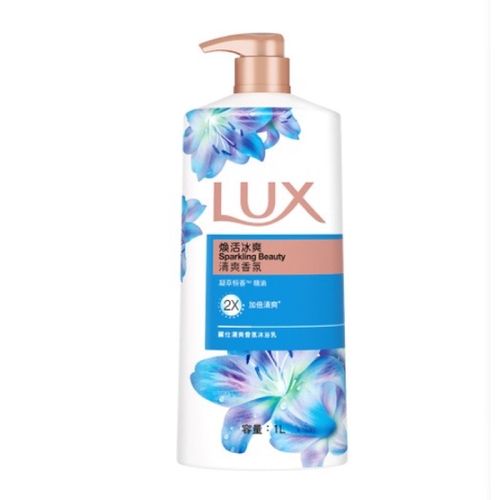 LUX 沐浴乳 煥活冰爽(藍) 1000ML