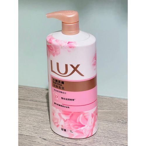 LUX 沐浴乳 水嫩柔膚(粉) 1000ML