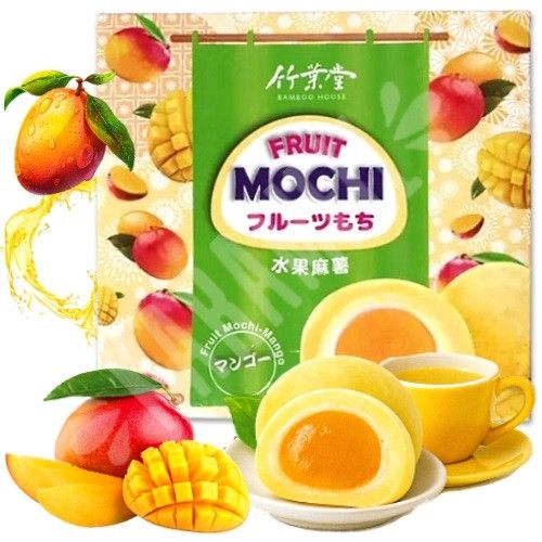 Bamboo House Fruit Mochi Mango 芒果水果麻糬 120g