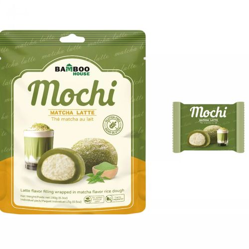 Bamboo House Mochi Matcha Latte 抹茶拿鐵風味麻糬 180g(15g×12)