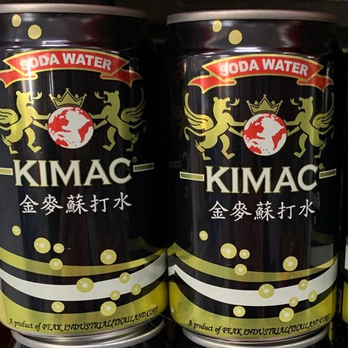 KIMAC 金麥 蘇打水 330ml(易開罐)
