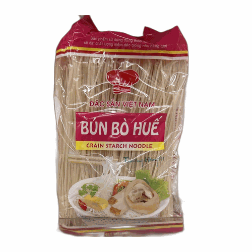 Nhất Hương 順化牛肉麵米線 Bún Bò Huế(粉紅) 500g