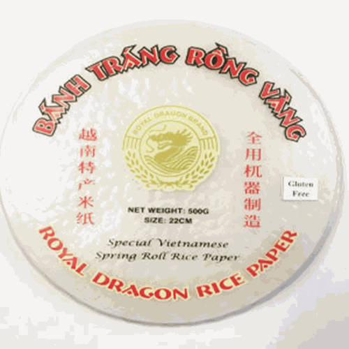 紅帽牌 春捲皮(黃·方型) 22cm 500g