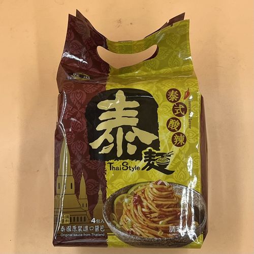 泰麵 泰式打拋拌麵 600g(4包入)