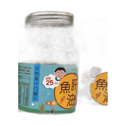 味之棒 魚肝油+鈣 水果軟糖 275g