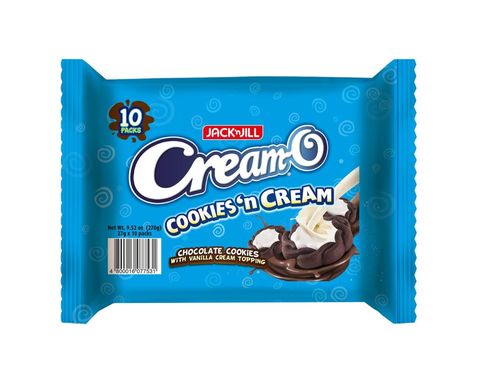 Jack 'n Jill Cream-O Cookies 'n Cream 巧克力夾心餅 270g(27g×10)