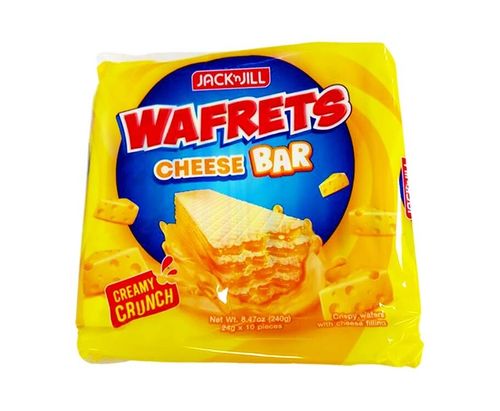 Jack 'n Jill Wafrets Cheese Bar 起司威化餅 240g(24g×10)