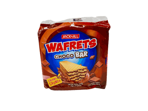 Jack 'n Jill Wafrets Chocolate Bar 巧克力威化餅 240g(24g×10)