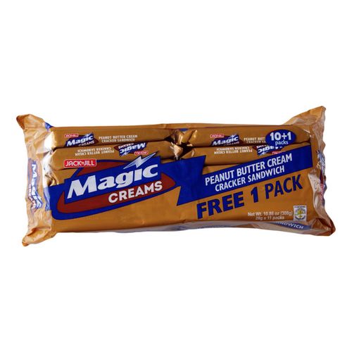 Jack 'n Jill Magic Creams Peanut Butter 花生醬夾心餅 280g(28g×10)