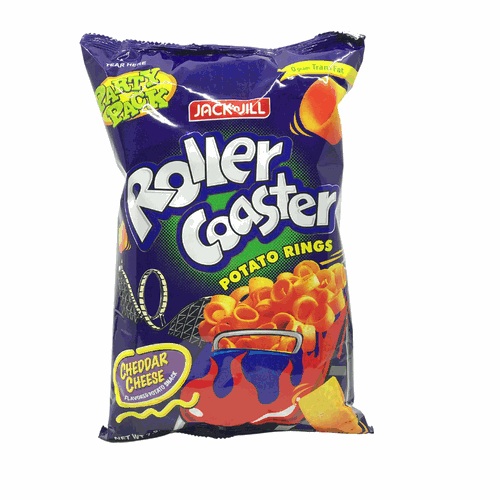 Jack 'n Jill Roller Coaster Potato Rings Cheddar Cheese 起司洋芋圈 225g