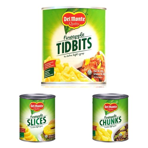 Del Monte 鳳梨罐頭 圓片(Slices)439g