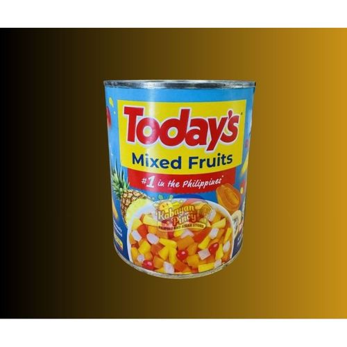 Today's Mixed Fruit 什錦水果罐 淨重 836g(固形量 422g)