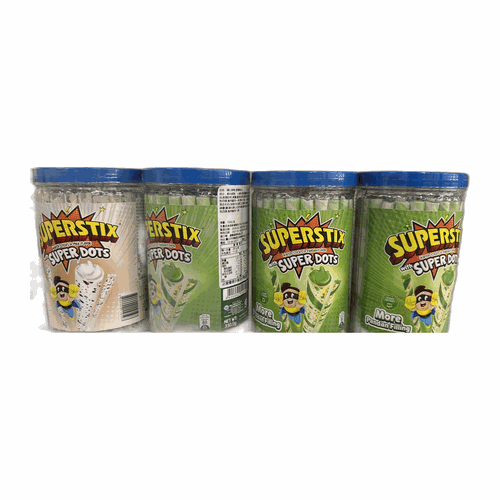 Rebisco Superstix with Super Dots Pandan 香蘭風味捲心餅乾