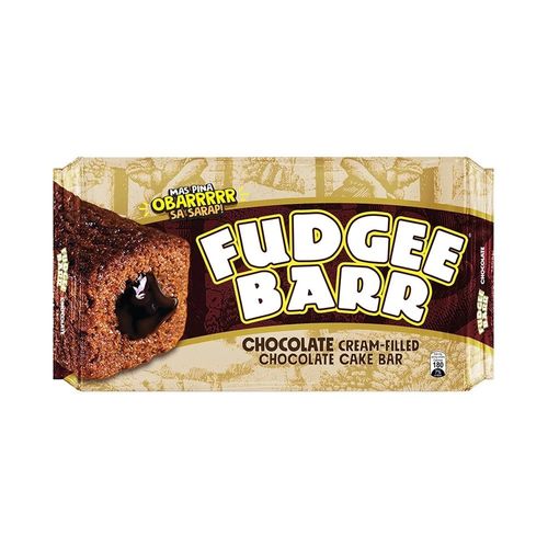 Fudgee Barr Chocolate Cream-Filled Chocolate Cake Bar 巧克力夾心蛋糕 400g(10 入)