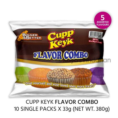 Rebisco Cupp Keyk Flavor Combo 綜合口味杯子蛋糕 330g(33g×10)