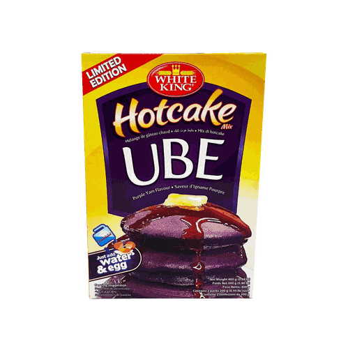 White King Hotcake Mix Ube 紫山藥鬆餅粉 400g