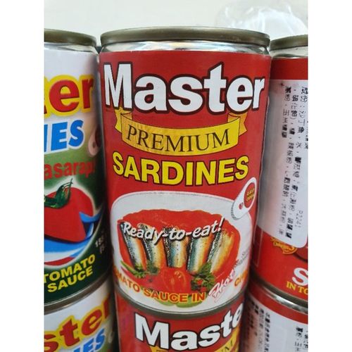 Master Sardines 沙丁魚罐頭 茄汁辣味(紅) 155g