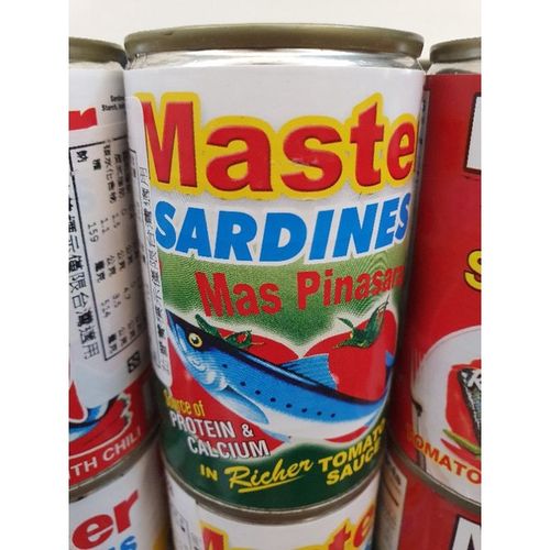 Master Sardines 沙丁魚罐頭 油漬鮭魚風味(白) 155g