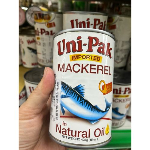 Uni-Pak Mackerel 油漬鯖魚罐頭 425g