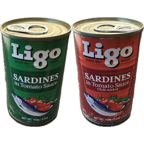 Ligo Sardines 沙丁魚罐頭 茄汁原味(綠) 155g