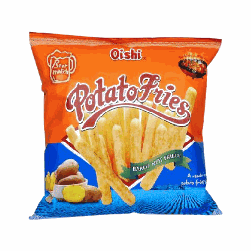 Oishi Potato Fries Barbecue 燒烤風味薯條(烘烤非油炸)50g