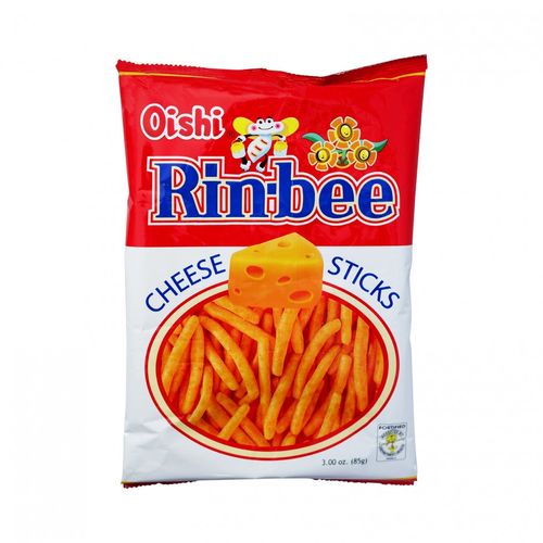 Oishi Rin-Bee Cheese Sticks 起司風味玉米條 85g