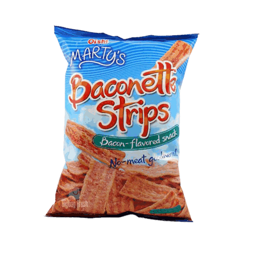 Oishi Marty's Baconette Strips 培根風味脆條 90g(無肉)