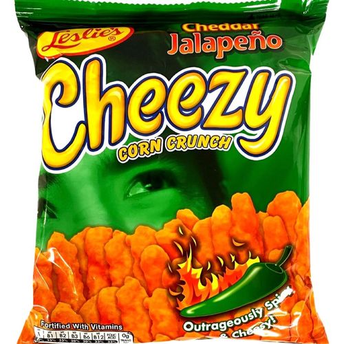 Leslie's Cheezy Corn Crunch Cheddar Jalapeño 墨西哥辣椒起司 70g