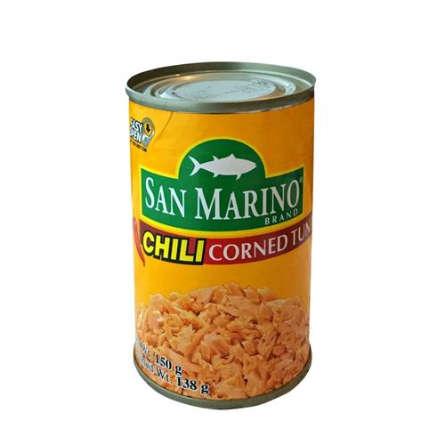 San Marino Chili Corned Tuna 香辣鹹鮪魚罐頭 150g