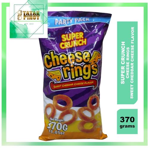 Super Crunch 起士圈(Sweet Cheddar Cheese) 370g
