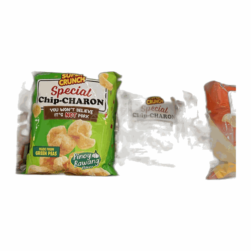 Super Crunch Special Chip-Charon Pinoy Bawang 素食炸豬皮風味 蒜味(青豆製)90g