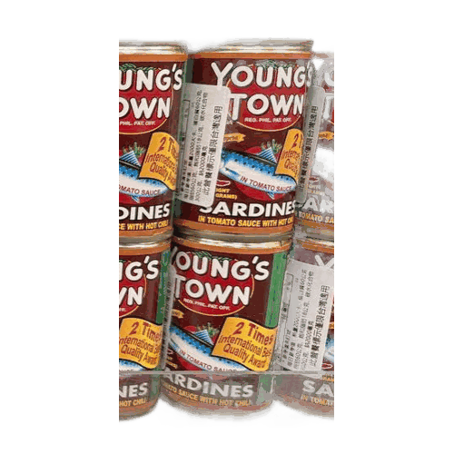 Young's Town Sardines 沙丁魚罐頭 茄汁辣味(紅) 155g