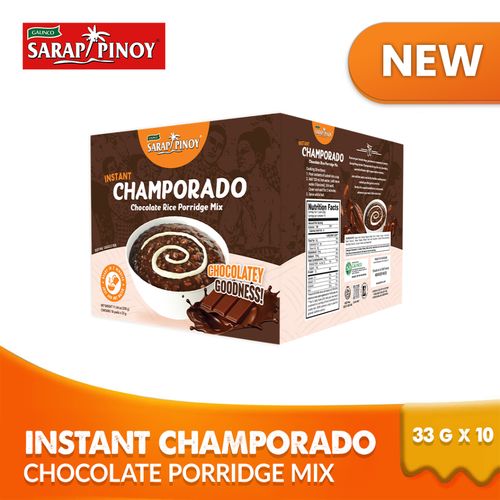 Galinco Sarap Pinoy Instant Champorado 即食巧克力米粥 330g(33g×10)