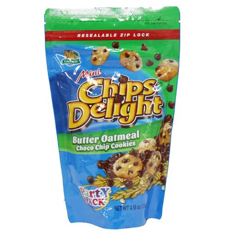 Chips Delight Mini Butter Oatmeal Choco Chip Cookies 迷你燕麥巧克力豆餅乾 130g