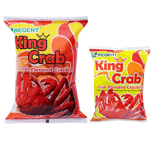 REGENT King Crab Crab Flavored Crackers 蟹風味餅乾 85g
